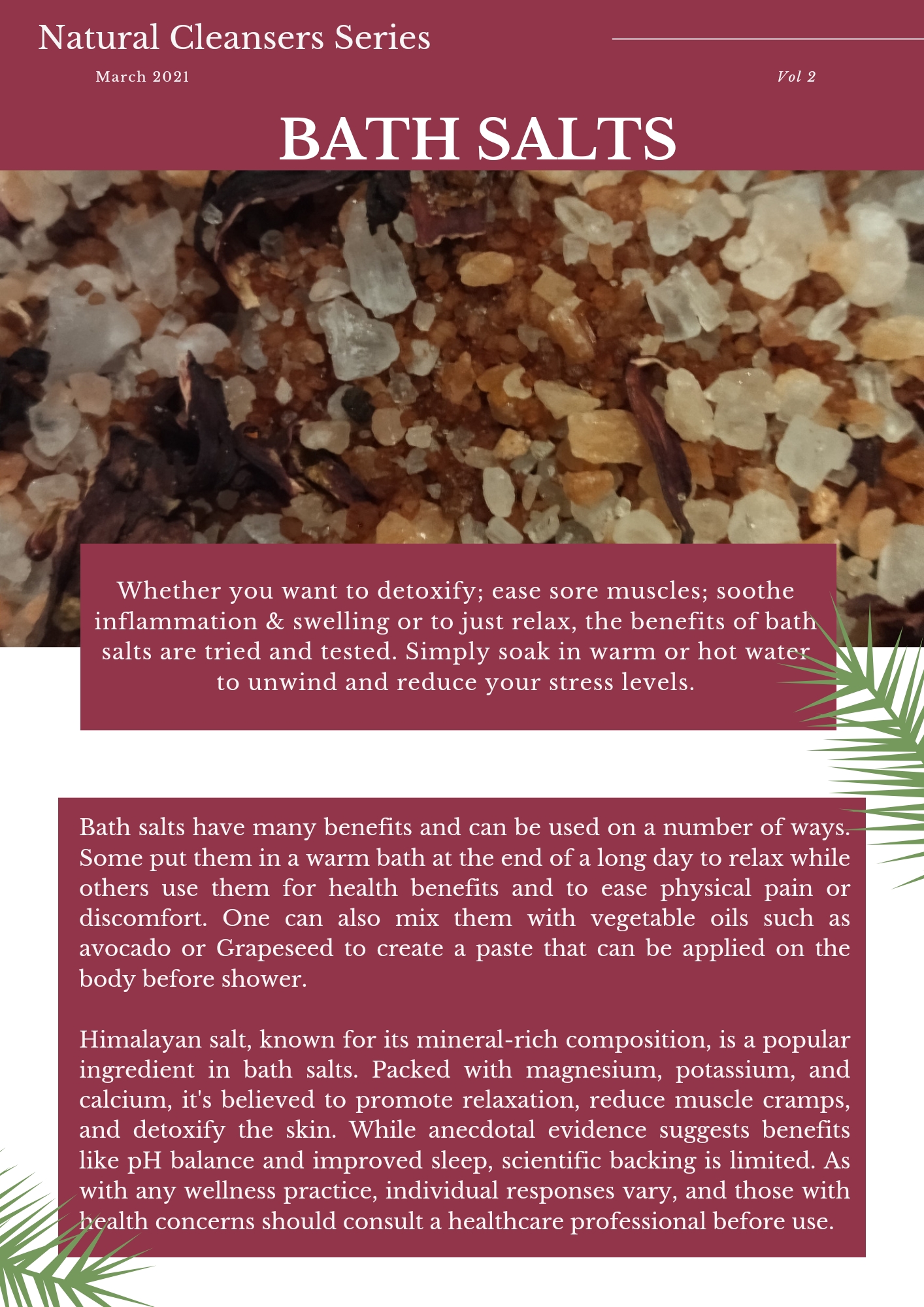NATURAL CLEANSERS SERIES