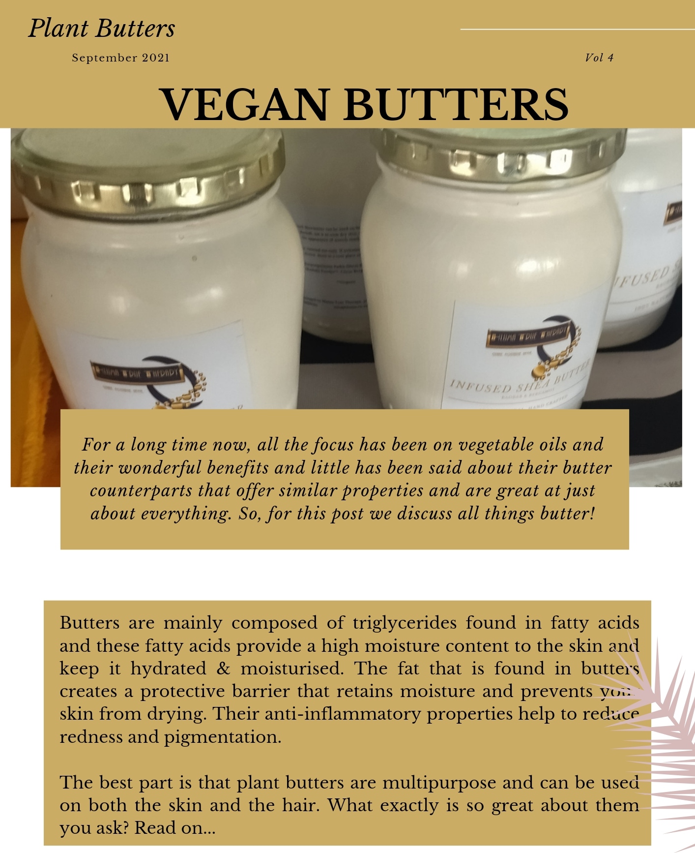 NATURAL MOISTURISERS